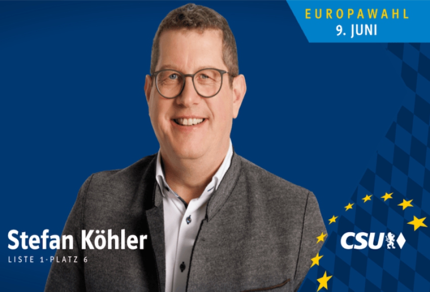 CSU-Kandidat für das Europäische Parlament Stefan Köhler stellt sich vor