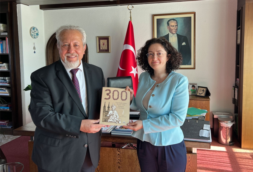 IKG Enstitüsü Başkanı Dr. Latif Çelik’ten Nürnberg Başkonsolosu Fatma Cebeci Sayan’a nezaket ziyareti