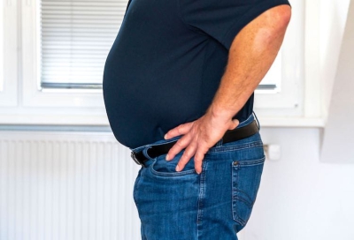 Die Zahl der behandlungsbedürftig übergewichtigen Erwachsenen ist in Bayern zwischen 2018 und 2021 um vier Prozent angestiegen.  Foto:  © AOK-Mediendienst