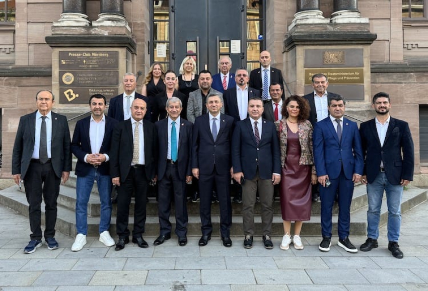 Antalya Gazeteciler Cemiyeti ile Nürnberg Basın Kulübünün kardeşliğinin 20. yılı kutlandı
