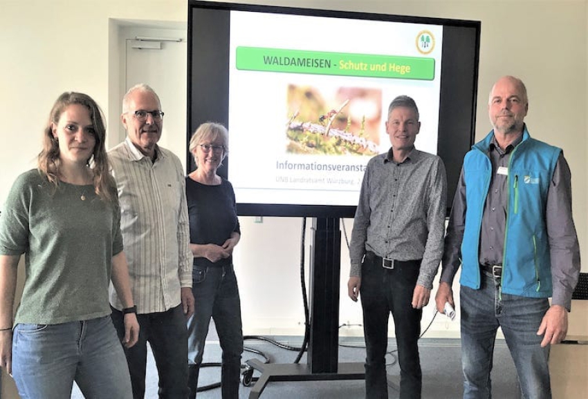 Fachtagung zum Waldameisen-Schutz im Landratsamt Würzburg