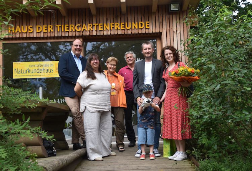 Tiergartenfreunde Nürnberg feiern 5 000. Mitgliedschaft
