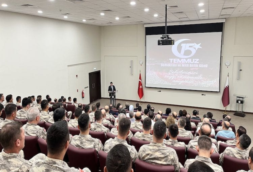 Katar Türk Birleşik Müşterek Kuvvet Komutanlığında, 15 Temmuz şehitleri anıldı