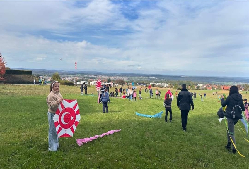 Almanya’nın Pforzheim Şehrinde Renkli Uçurtma Festivali Düzenlendi