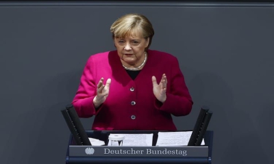 Merkel: Rusya&#039;nın siyasetine karşı birlikte ve koordineli reaksiyon gösterilmesi konusunda anlaştık