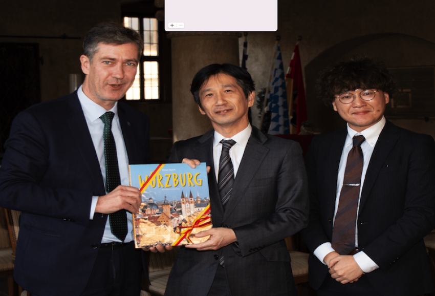Japanischer Generalkonsul zu Gast: Kenichi Bessho setzt auf Dialog der Jugend