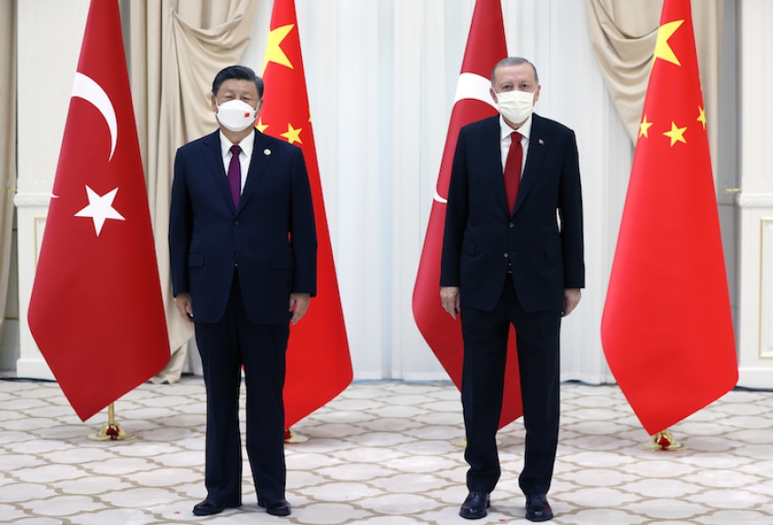 Cumhurbaşkanı Erdoğan, Çin Devlet Başkanı Şi ile bir araya geldi