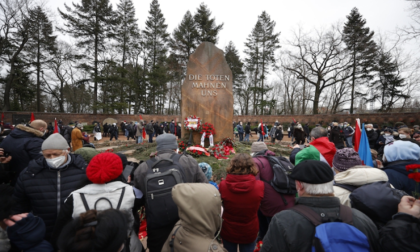 Rosa Luxemburg ve Karl Liebknecht ölümlerinin 103. yıldönümünde Berlin'de anıldı