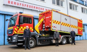 Neue Fahrzeuge für die Berufsfeuerwehr Würzburg