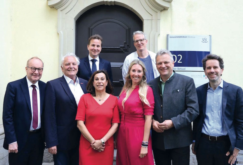 Blickpunkt Krebsforschung: Staatsekretärin Anna Stolz und Staatssekretär Roland Weigert besuchen UKW