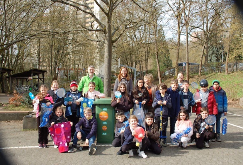 „AOK-Bewegte Pause“ in der Gustav-Walle- Grundschule Würzburg