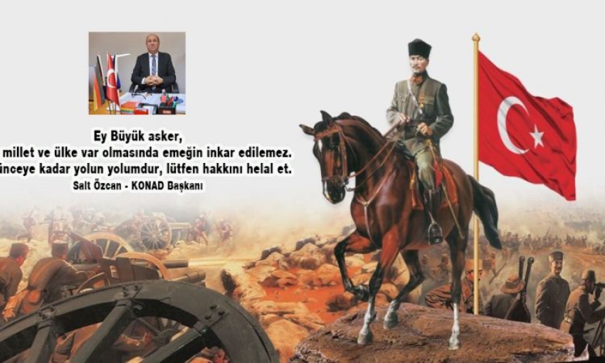 KONAD Başkanı Sait Özcan’dan Anlamlı 30 Ağustos Mesajı