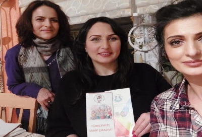 Necla Marangoz, Leyla Çakmak, Arzu Yıldız.  Foto:Bahattin Gemici 