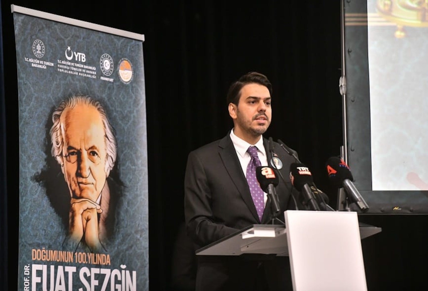 YTB Prof. Dr. Fuat Sezgin için Frankfurt'ta anma programı düzenledi