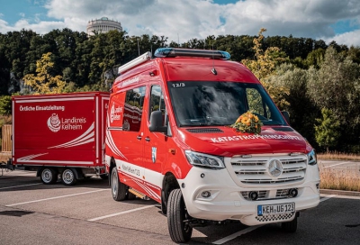 Foto: Der neue Einsatzleitwagen vom Typ ELW 1.