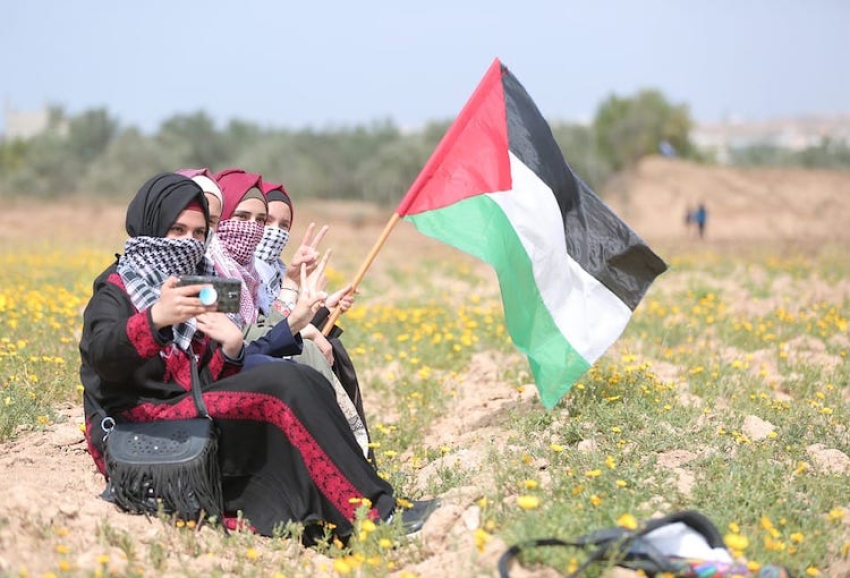 Almanya'da İsrail’in Filistin topraklarını işgali ve Gazze’ye saldırıları protesto edildi