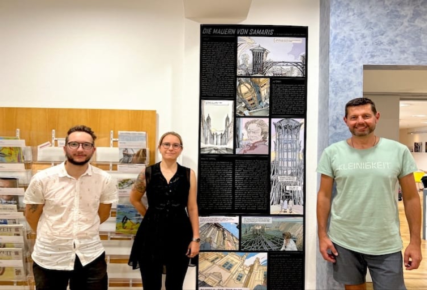 „Archicomics – Architektur in Comics“ Ausstellung und Veranstaltungen in der Stadtbücherei