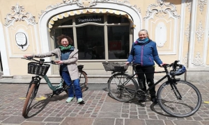 Radelteam der Stadtbücherei ist auch am Start