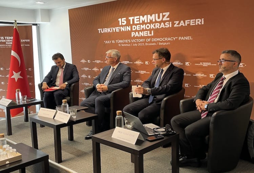 Cumhurbaşkanlığı İletişim Başkanlığından, Brüksel'de &quot;15 Temmuz Türkiye'nin Demokrasi Zaferi&quot; paneli