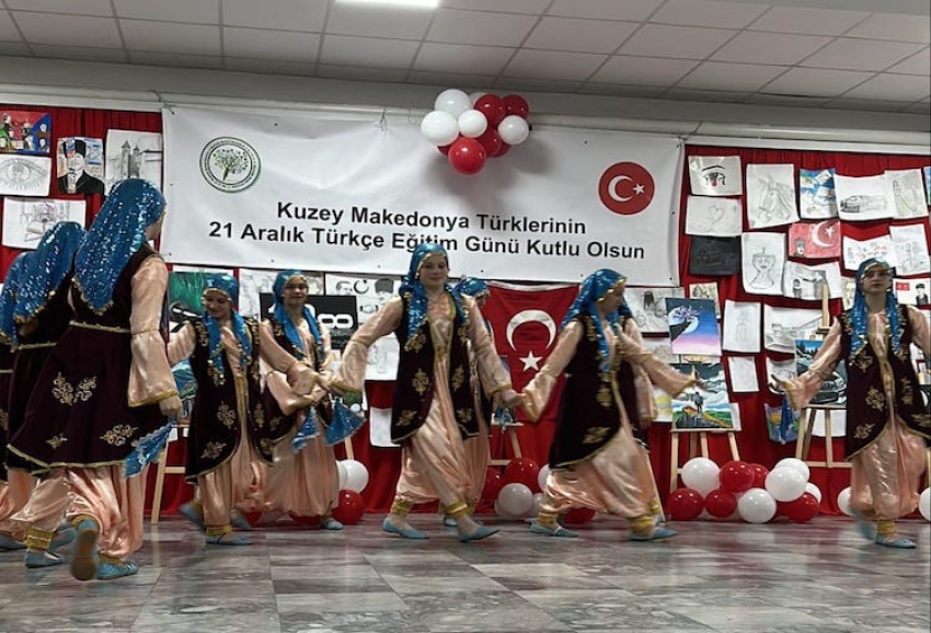 Makedonya’da Türkçe eğitim bayramı törenlerle kutlandı