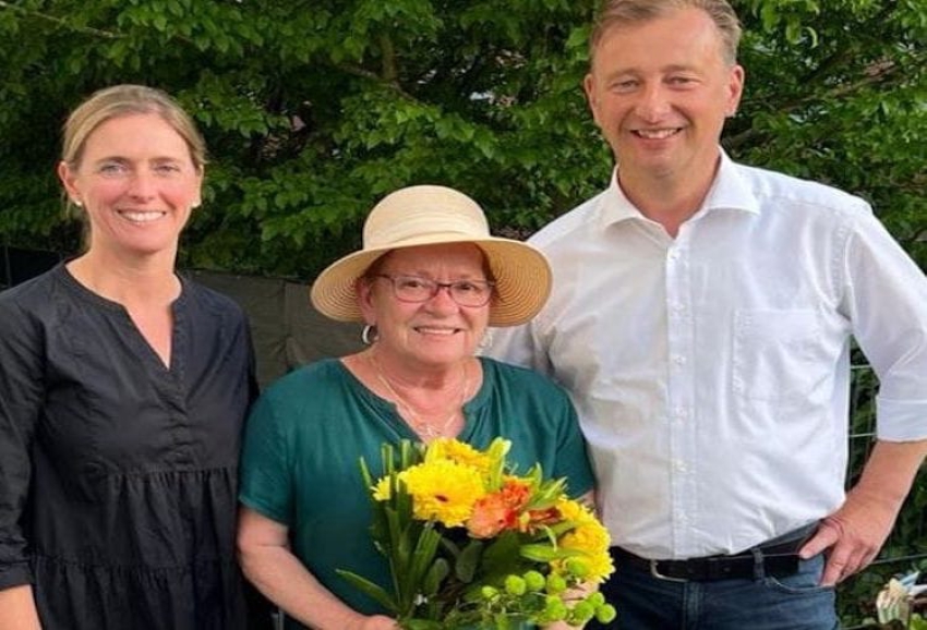 Marion Schäfer-Blake feierte 70.: Bürgermeisterin gratulierte Amtsvorgängerin