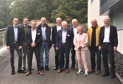 Dr. Benedikt Kaufmann (ganz links) vom Landratsamt Würzburg begrüßte die Juristenkolleginnen und -Kollegen der Landratsämter der Main-Tauber-Region zum fachlichen Austausch im Landkreis Würzburg.  Foto: Landratsamt Würzburg