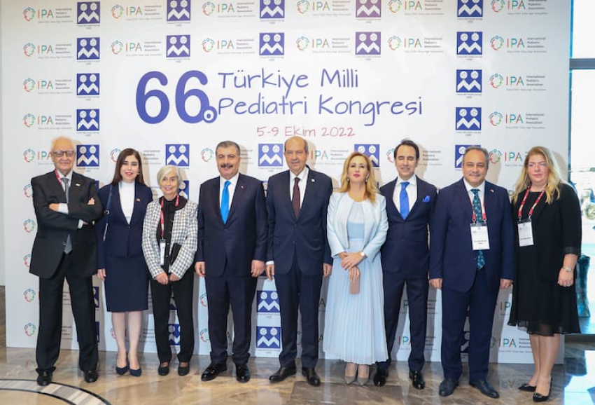 KKTC'de 66. Türkiye Milli Pediatri Kongresi başladı