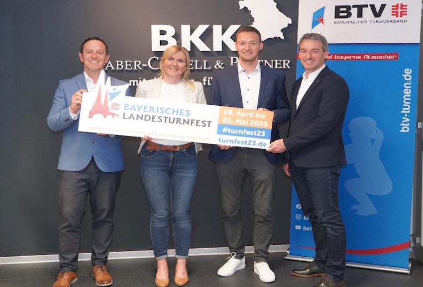 Die Krankenkasse BKK Faber Castell & Partner wird Präventionspartner des Bayerischen Turnverbands