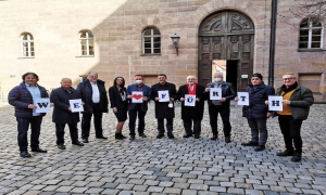 Türk Toplumundan Fürth Halkına “Büyük Geçmiş Olsun” Ziyareti ve Aşk-ı İlan Mesajı